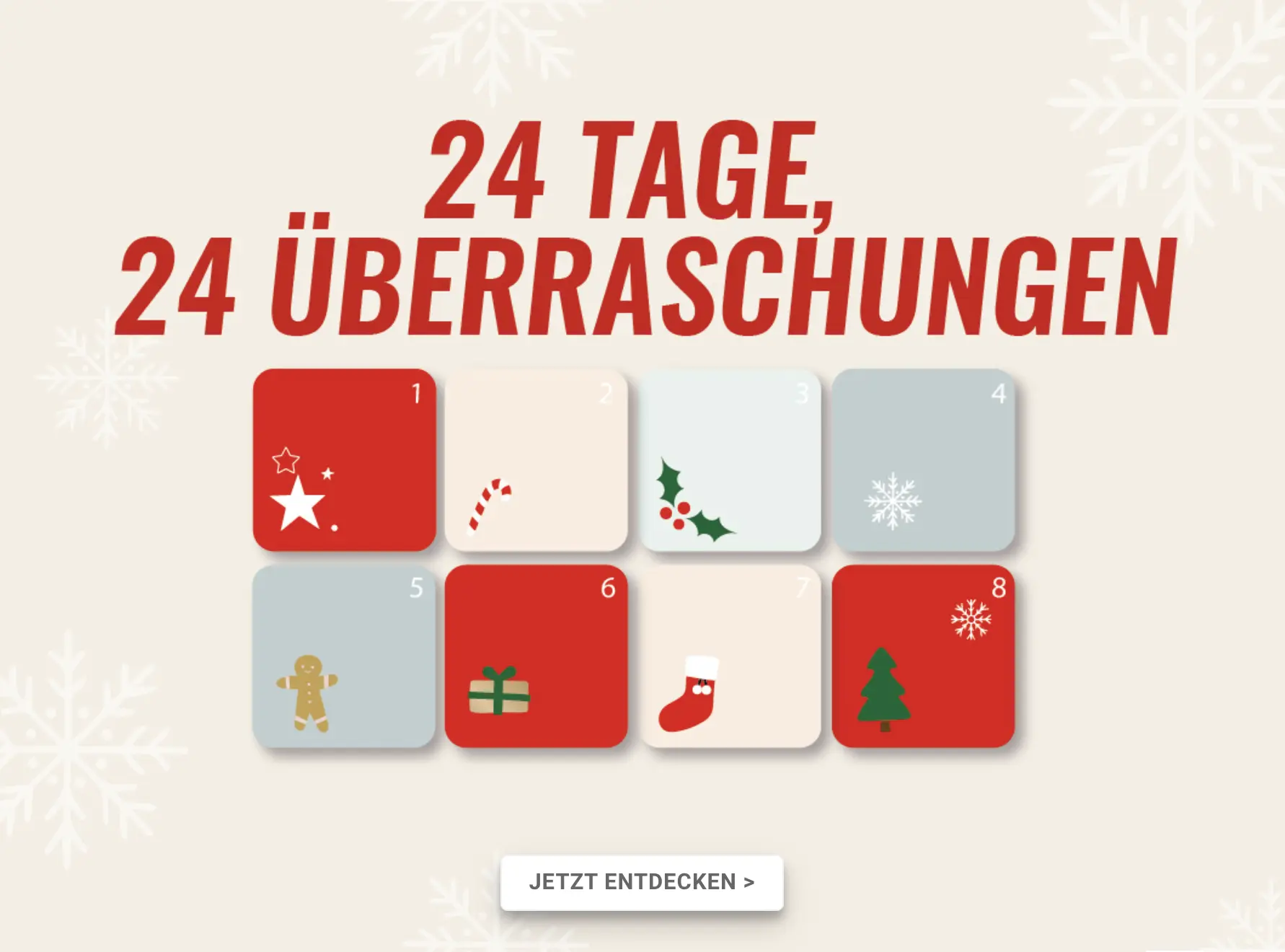 24 Tage – 24 Überraschungen
