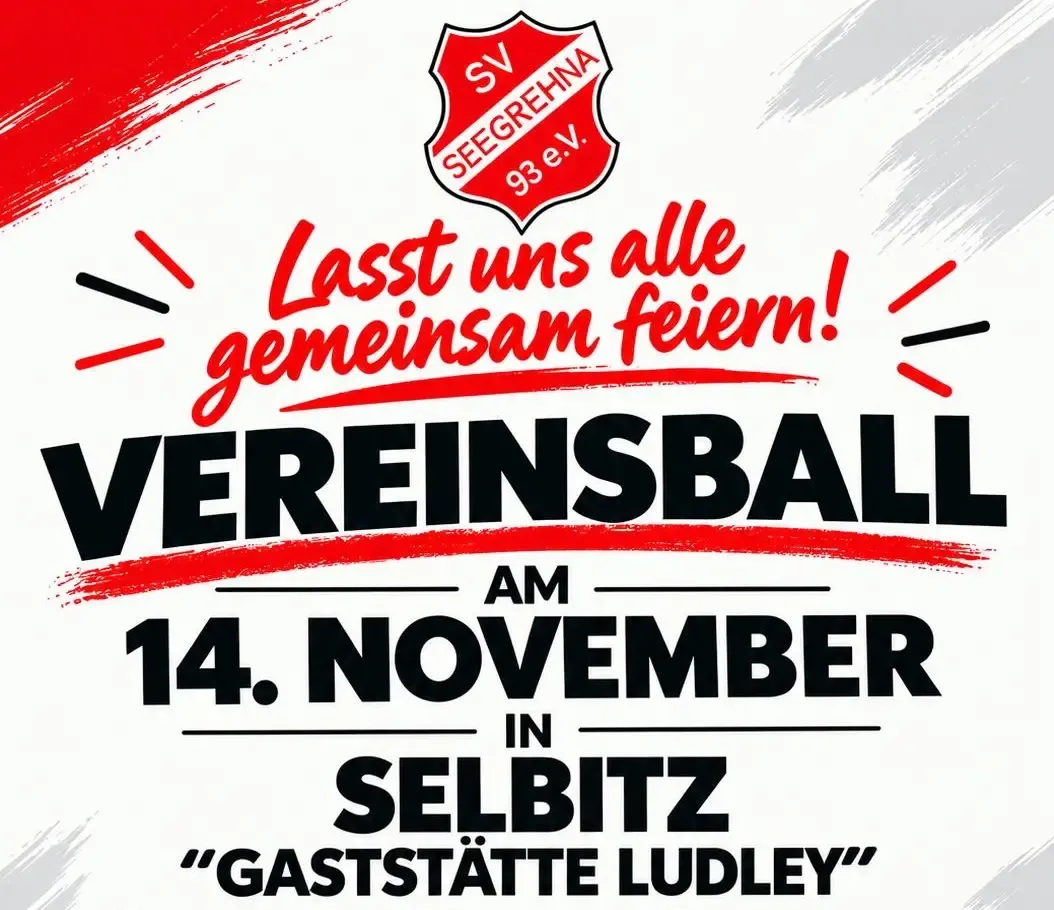 Vereinsball 2026 – Lasst uns alle gemeinsam feiern!